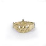Claddagh Ring in 14kt Yellow Gold 